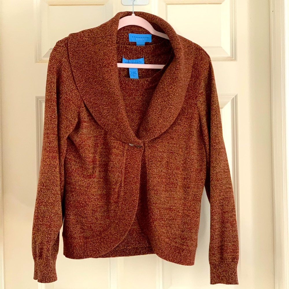 Doncaster Sport sweater set. Size L Fall colors.